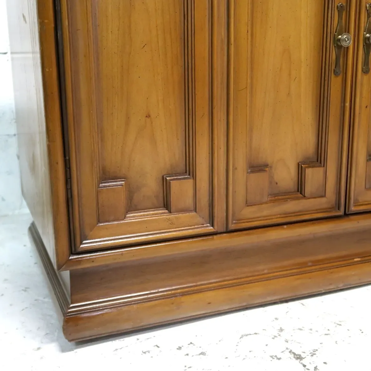 アンティーク ウッドキャビネット