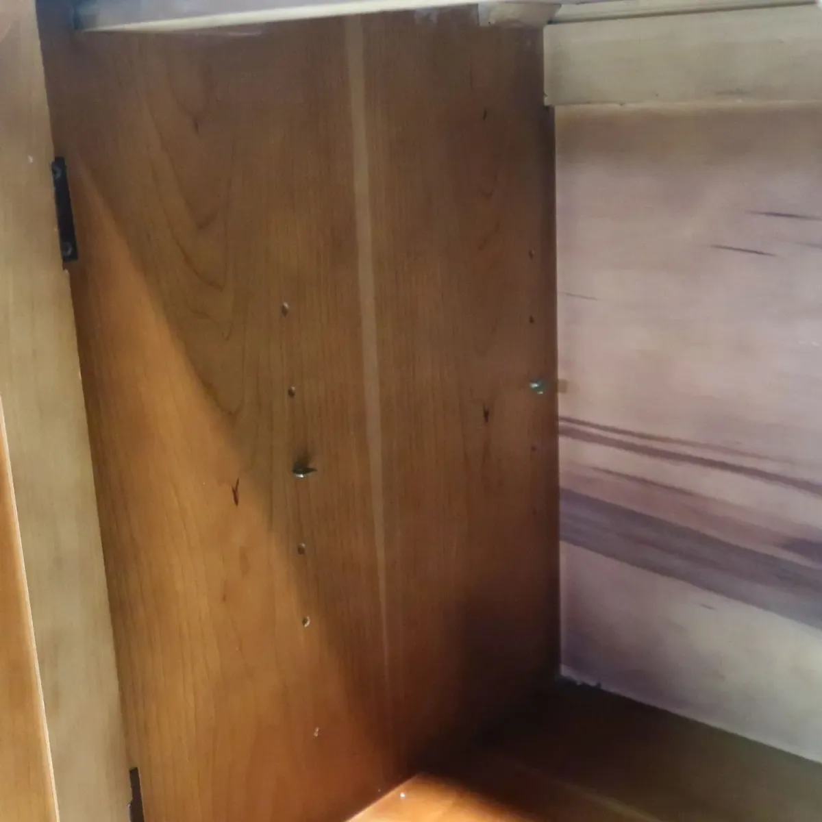 アンティーク ウッドキャビネット