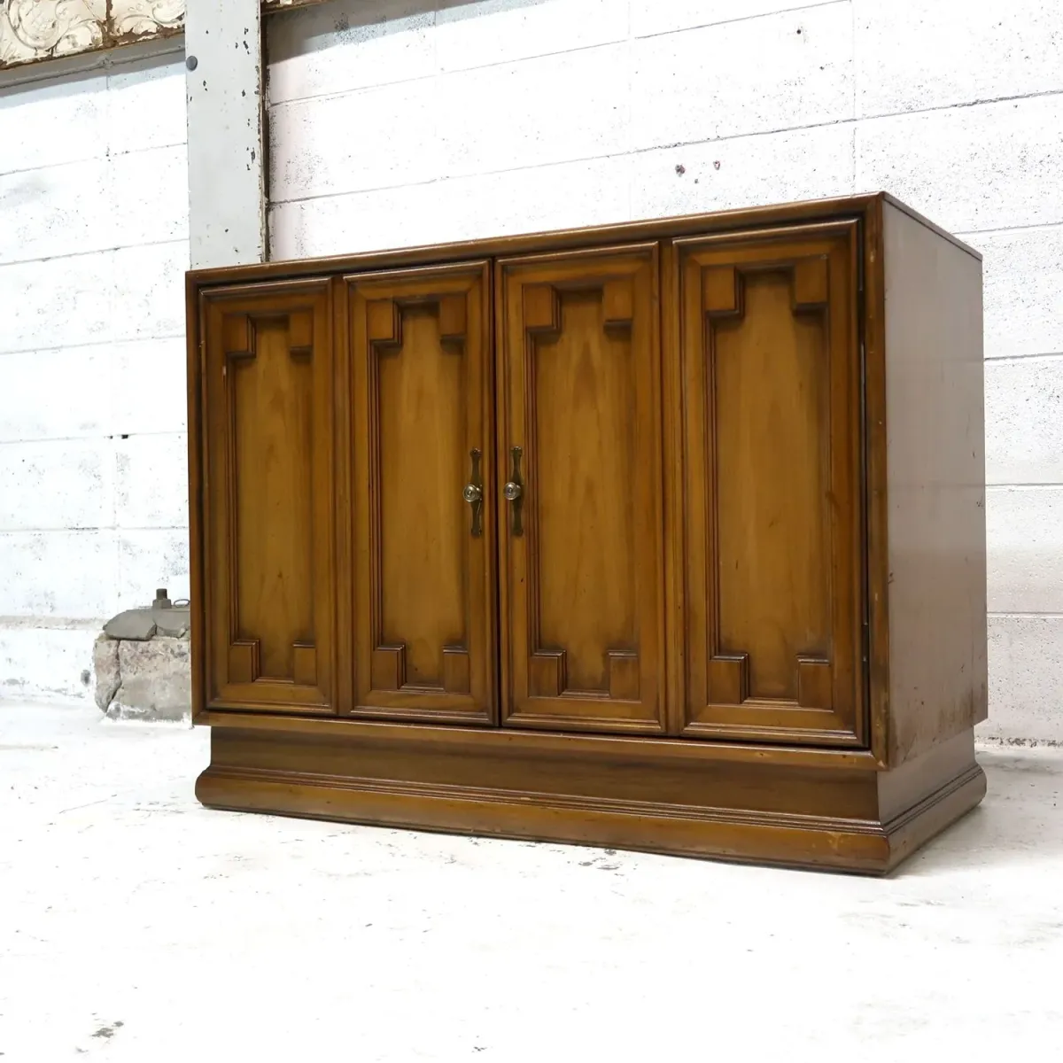 アンティーク ウッドキャビネット