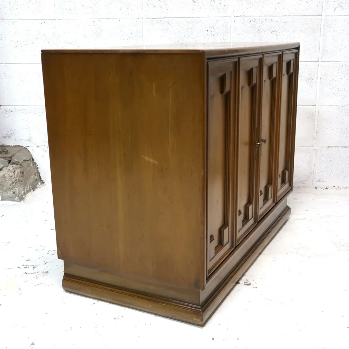 アンティーク ウッドキャビネット