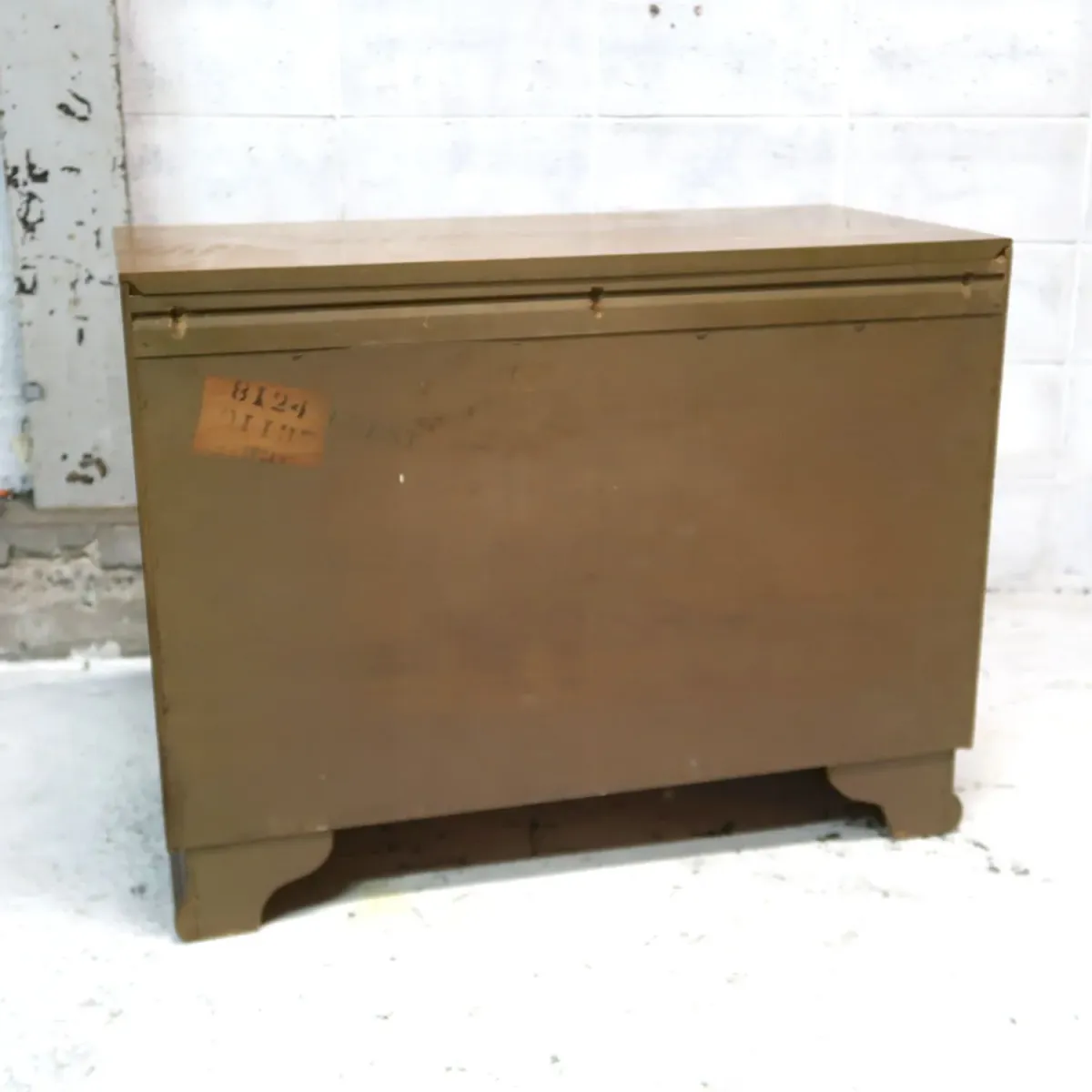 アンティーク ウッドキャビネット