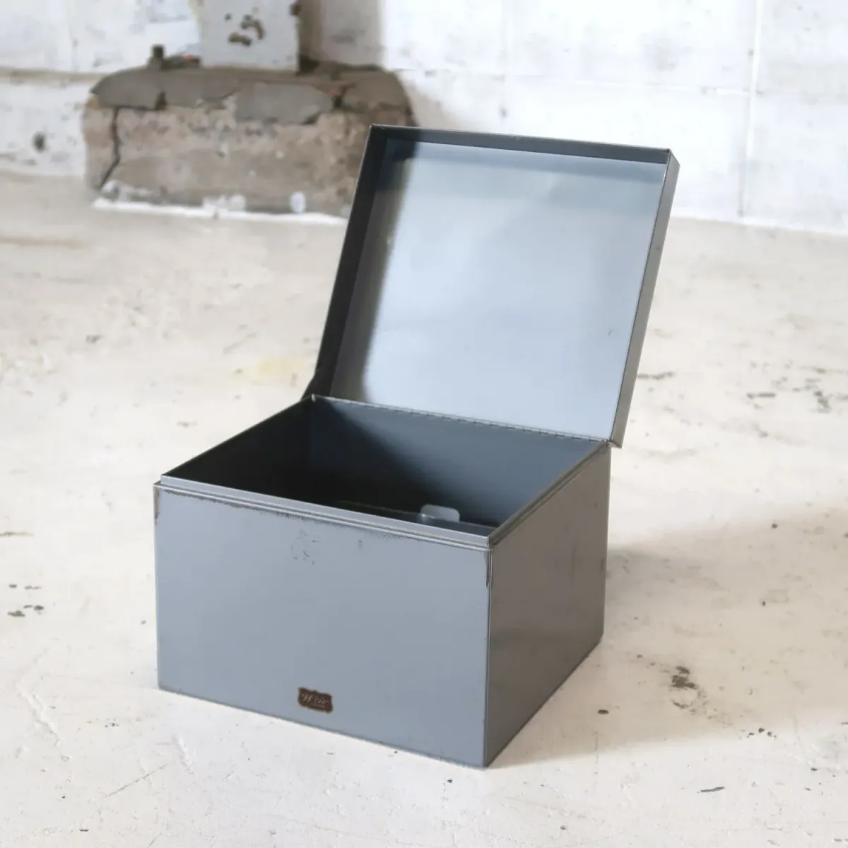 Weis ビンテージ メタル ファイルボックス