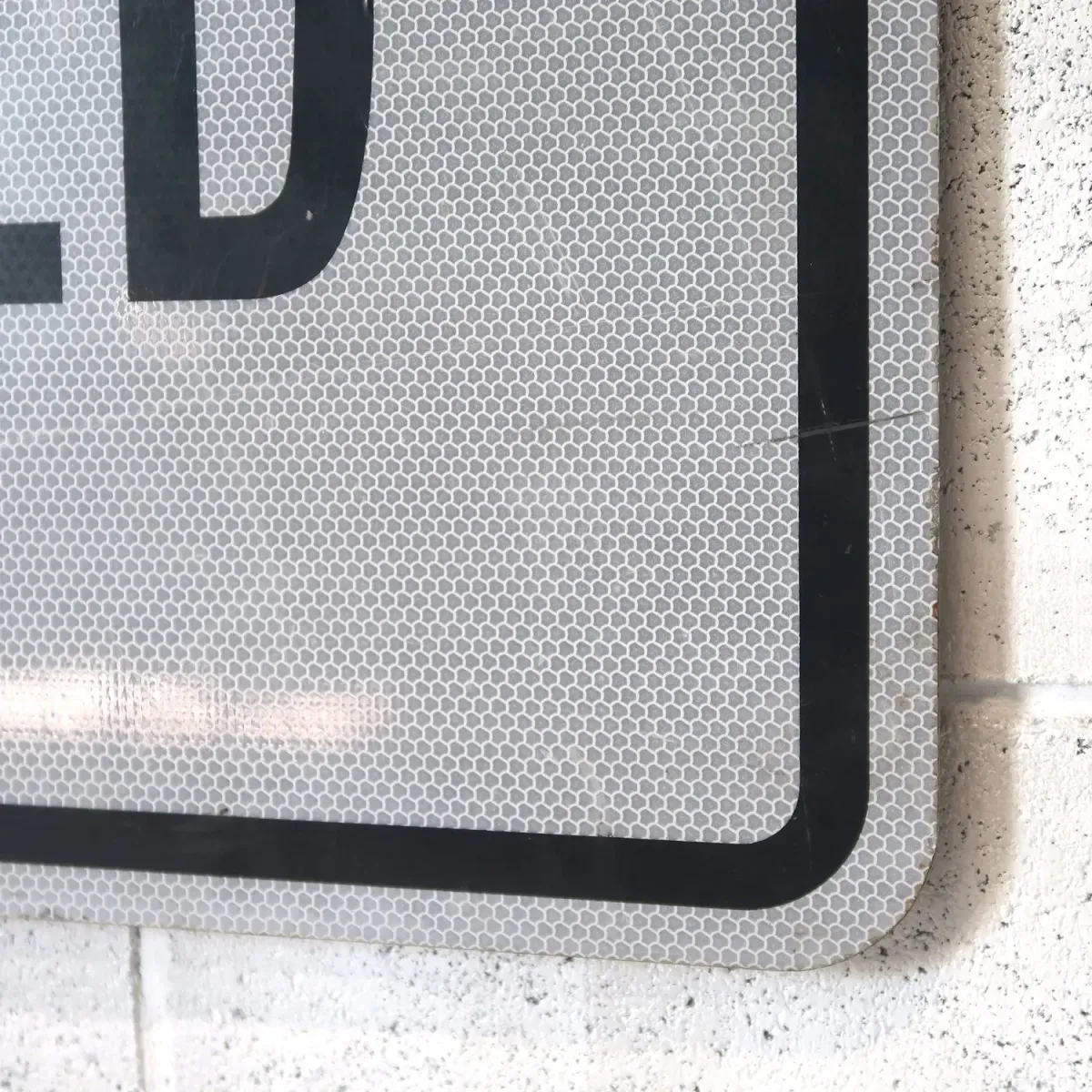 SIDEWALK CLOSED ロードサイン