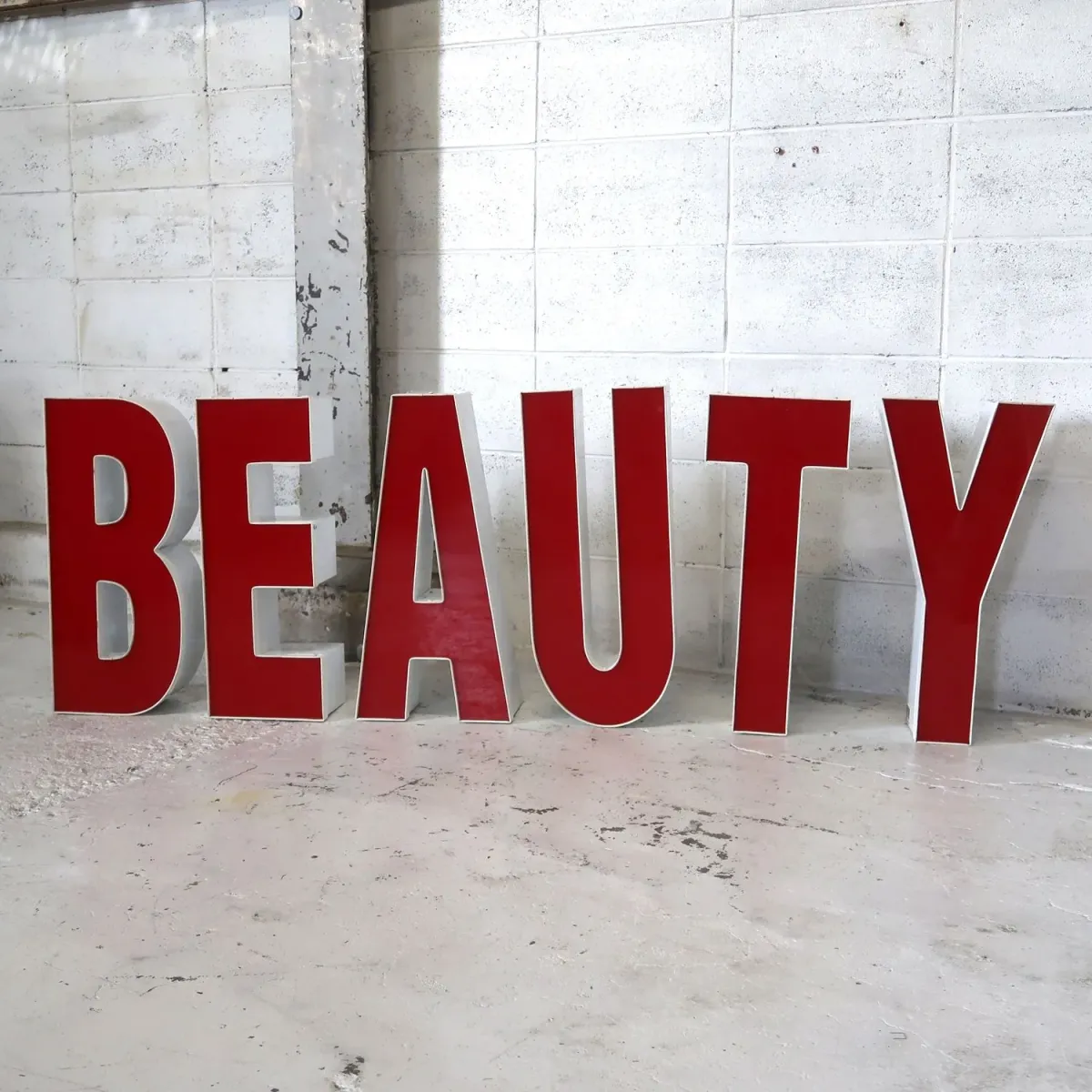 ビンテージ レターサイン Y