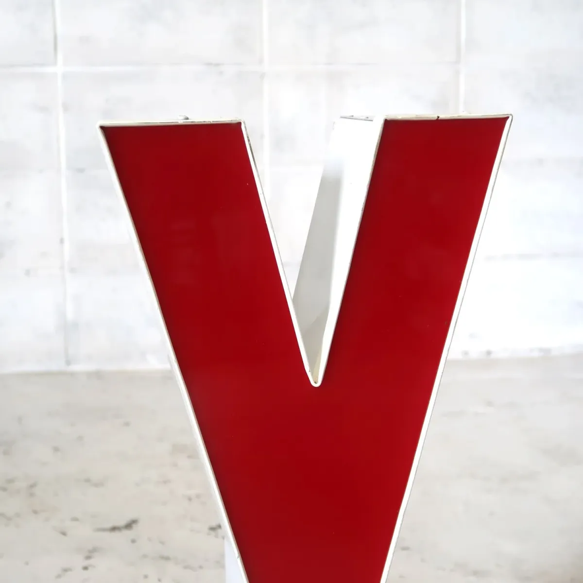 ビンテージ レターサイン Y