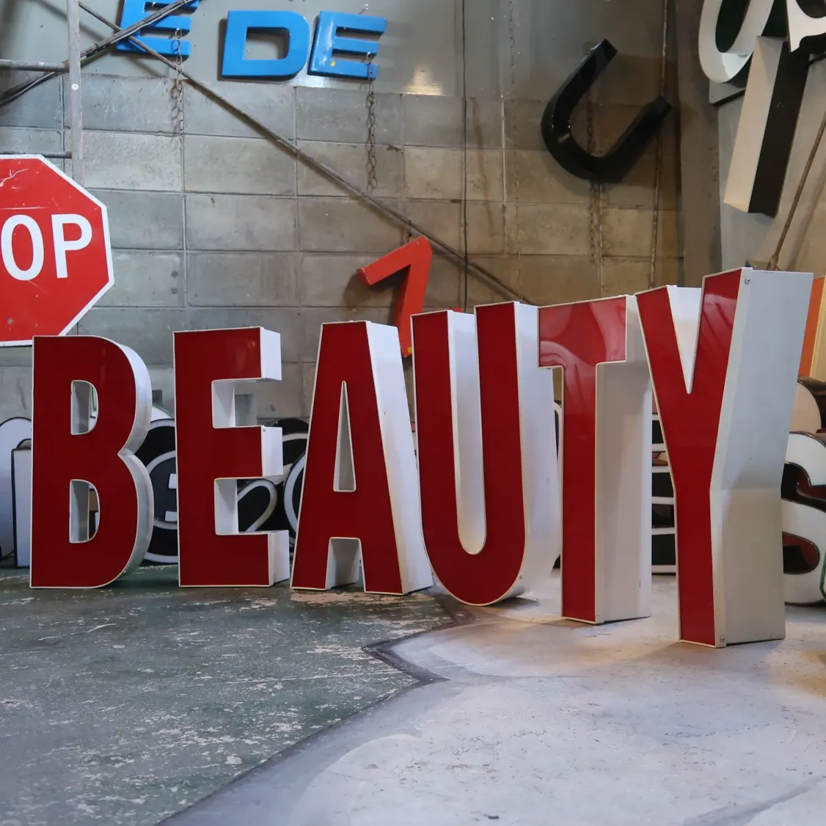 ビンテージ レターサイン T