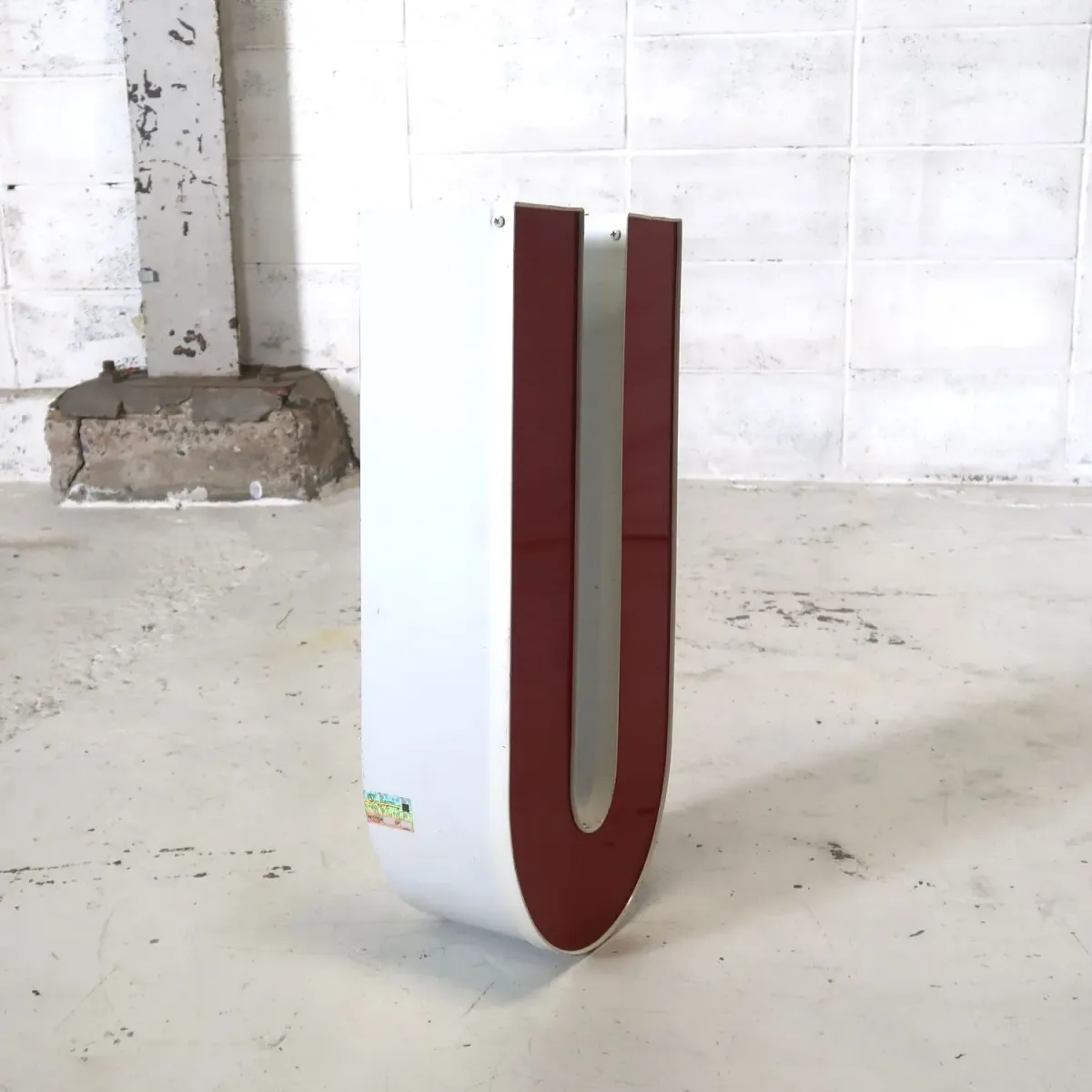 ビンテージ レターサイン U