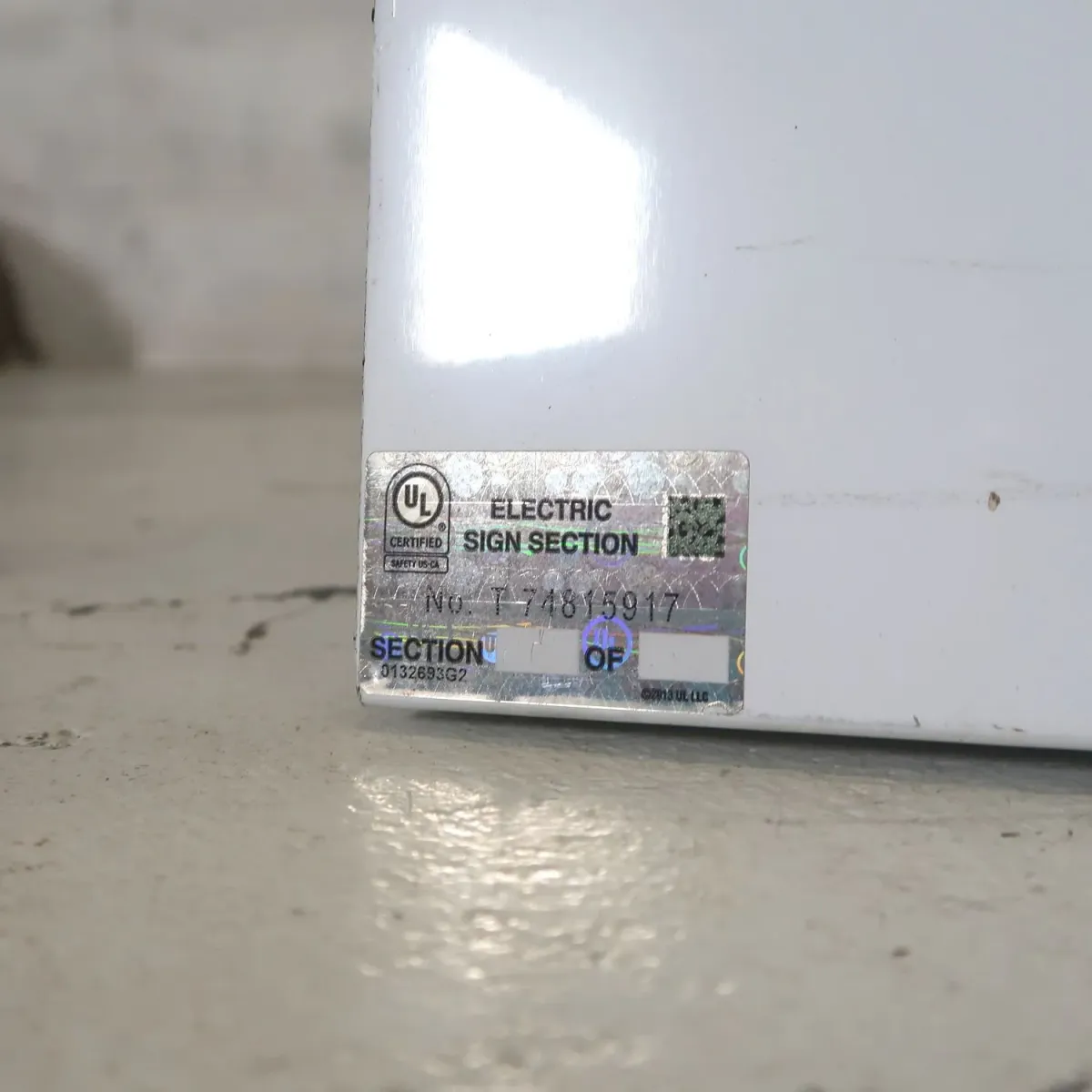 ビンテージ レターサイン A