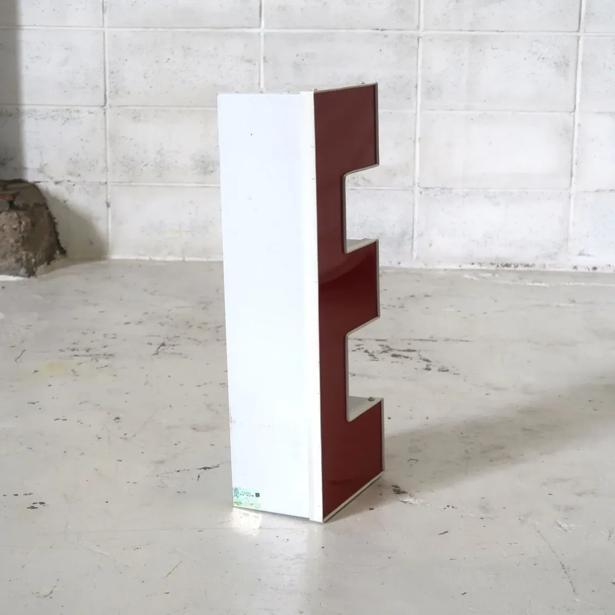 ビンテージ レターサイン E