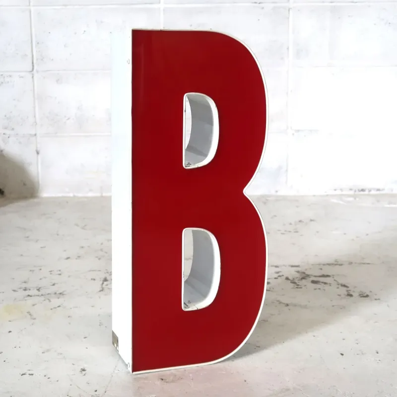 ビンテージ レターサイン B