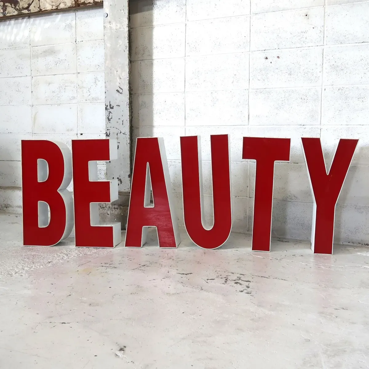 ビンテージ レターサイン B