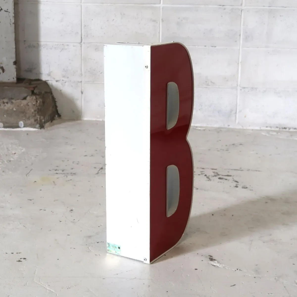 ビンテージ レターサイン B