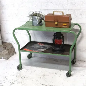 ビンテージ メタルワゴン