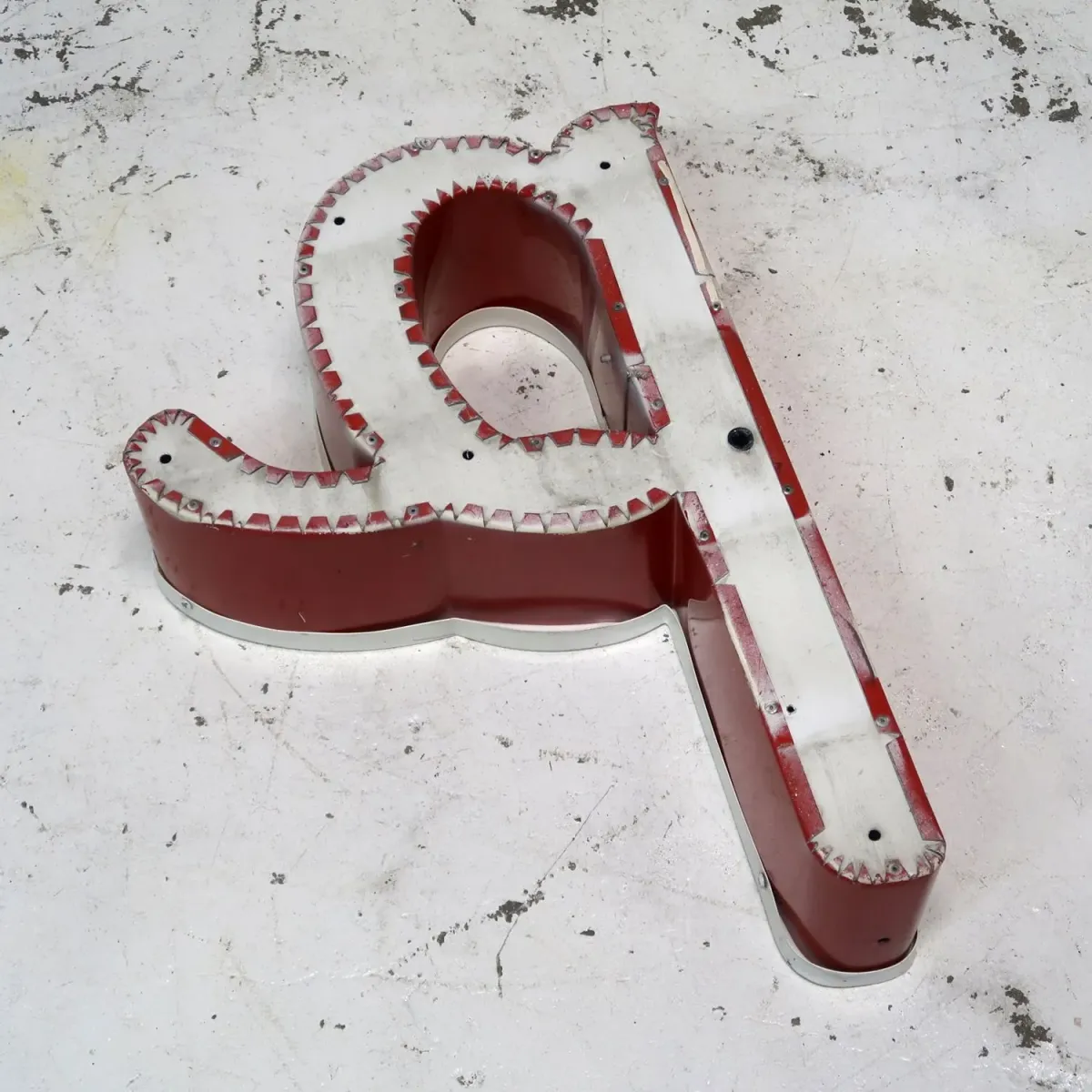 ビンテージ レターサイン p