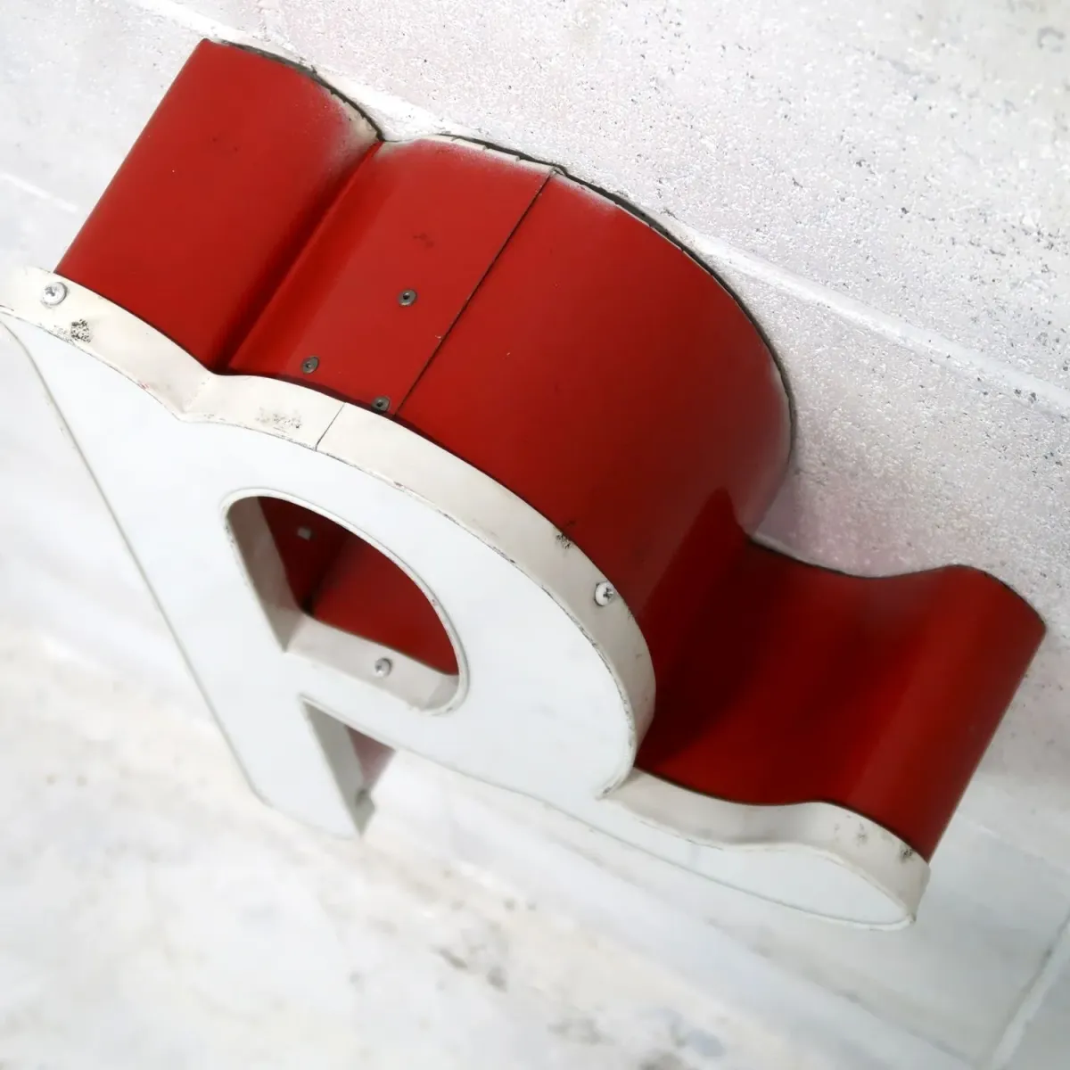 ビンテージ レターサイン p