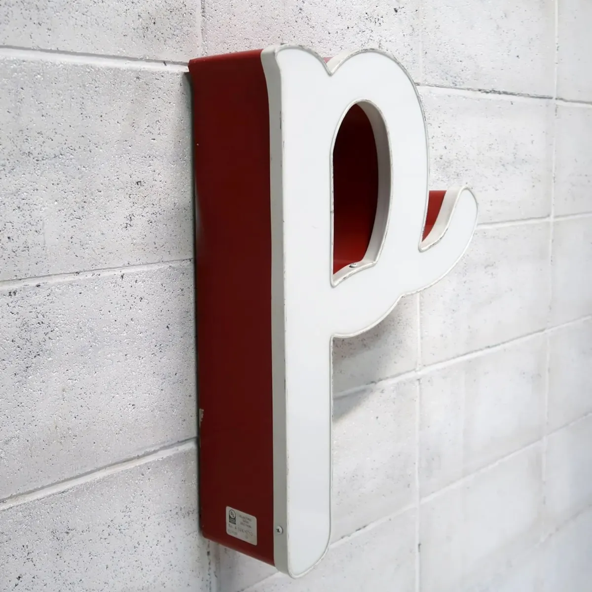 ビンテージ レターサイン p