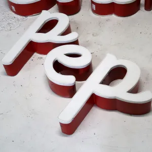 ビンテージ レターサイン p