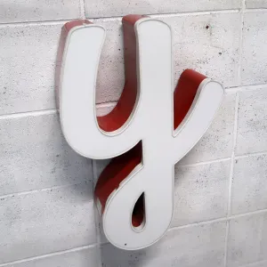 ビンテージ レターサイン y