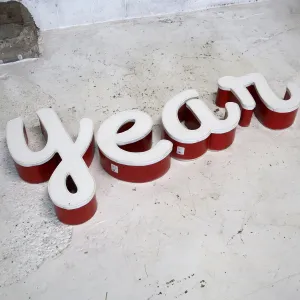 ビンテージ レターサイン y