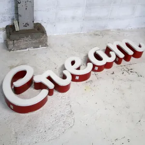 ビンテージ レターサイン m