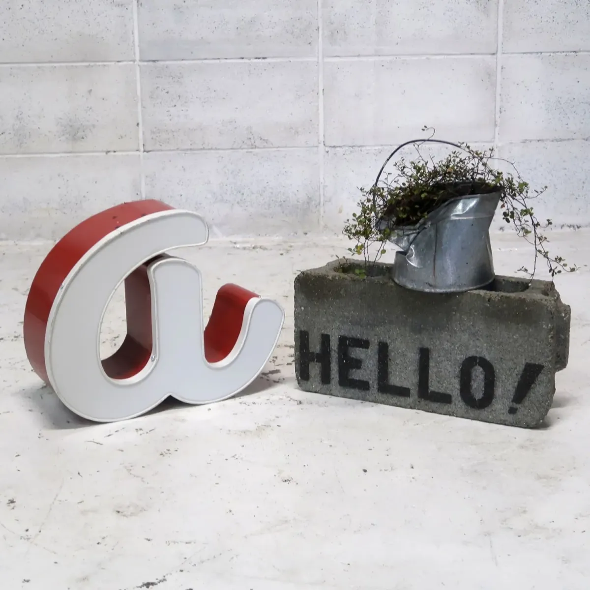 ビンテージ レターサイン a