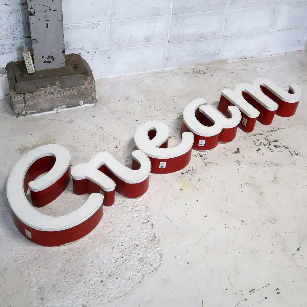 ビンテージ レターサイン a