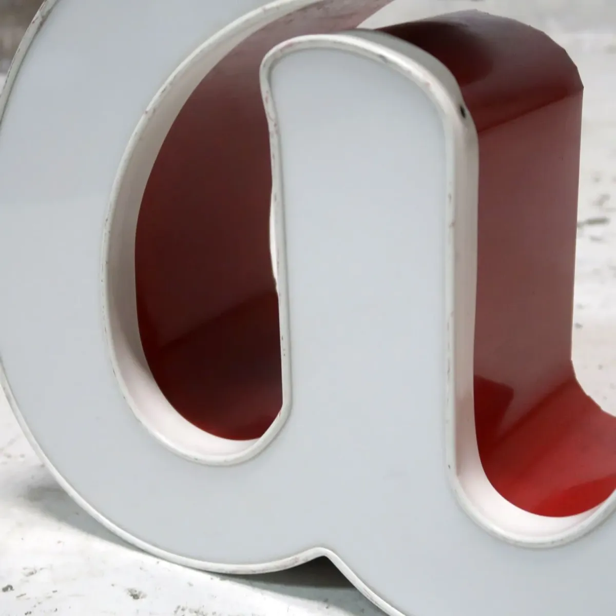 ビンテージ レターサイン a