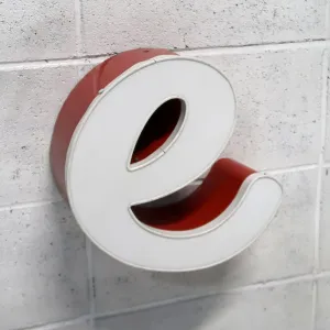 ビンテージ レターサイン e