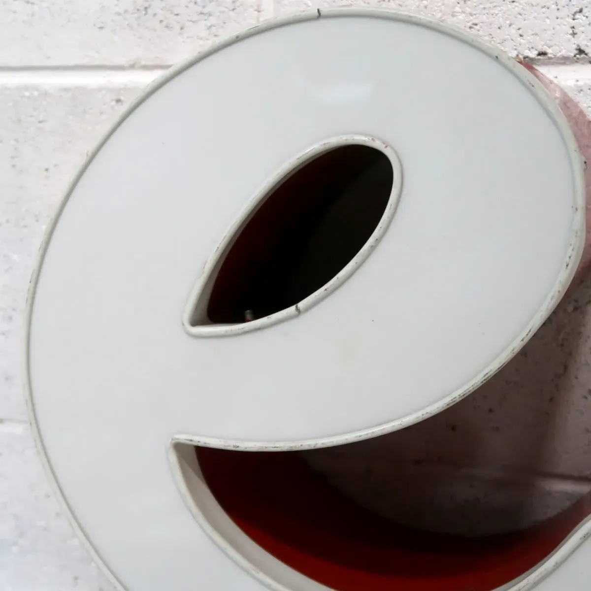 ビンテージ レターサイン e