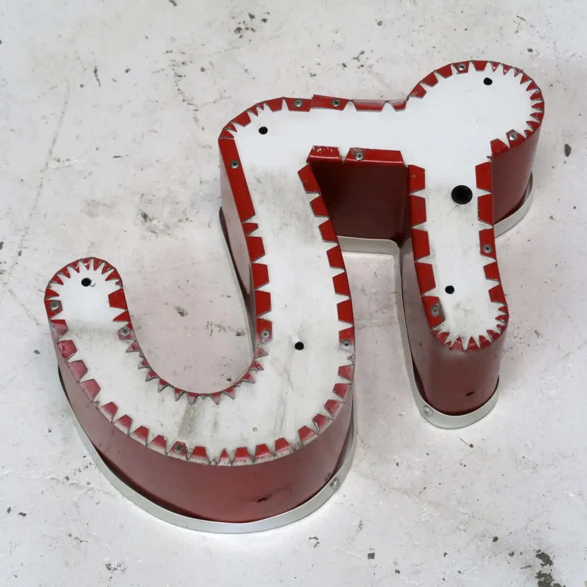 ビンテージ レターサイン r