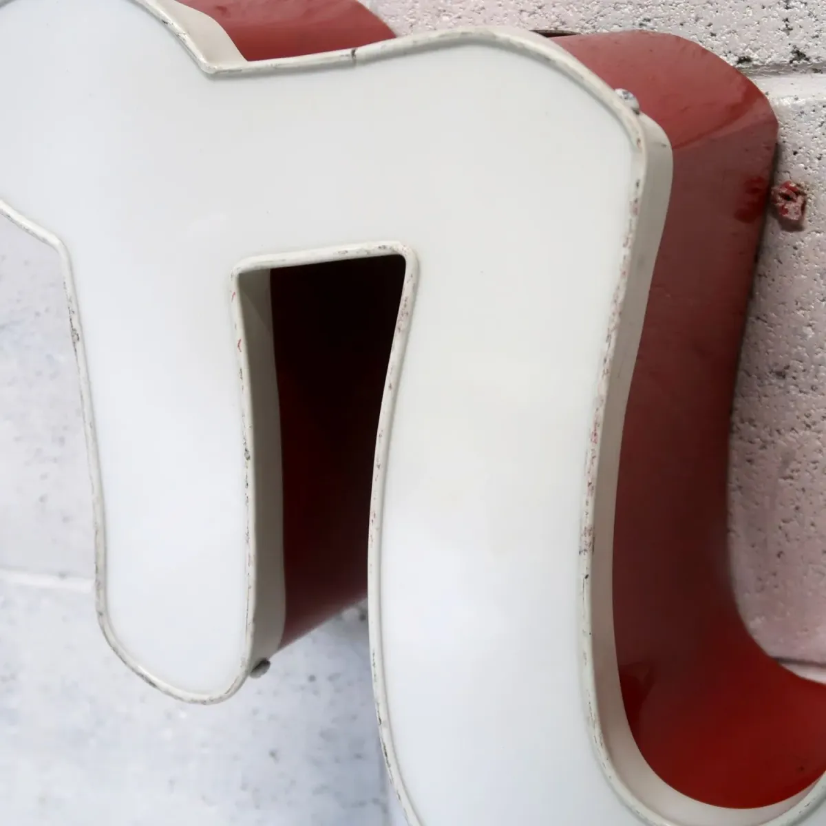 ビンテージ レターサイン r