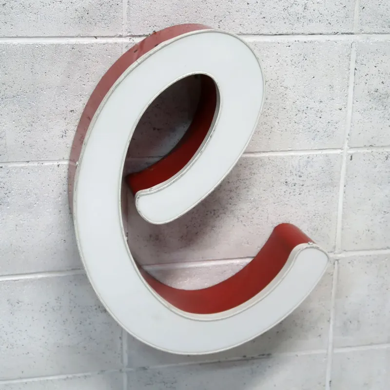 ビンテージ レターサイン C