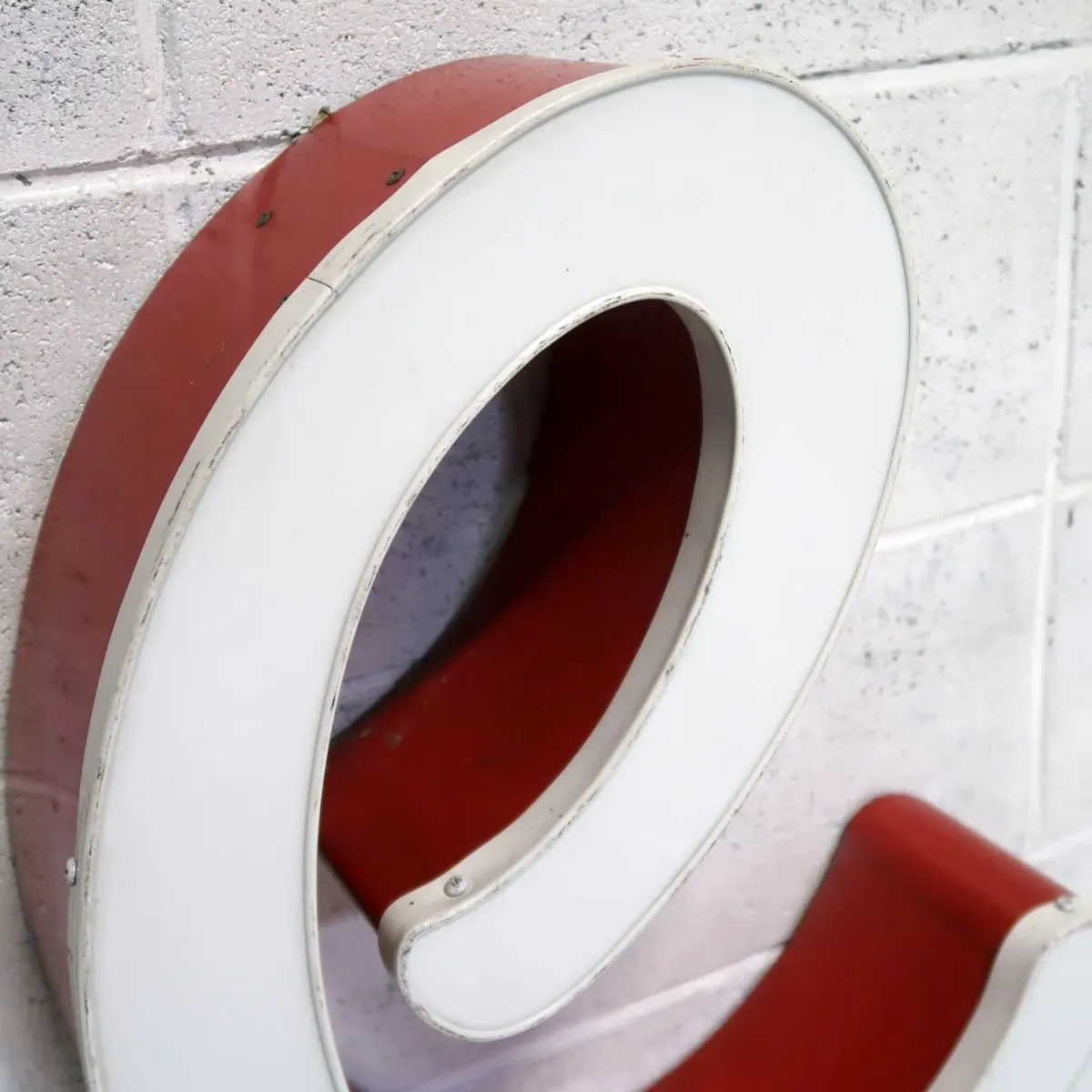 ビンテージ レターサイン C