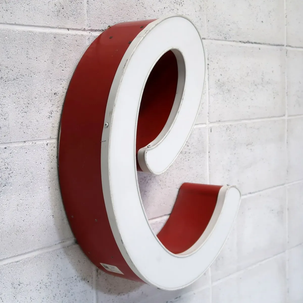 ビンテージ レターサイン C