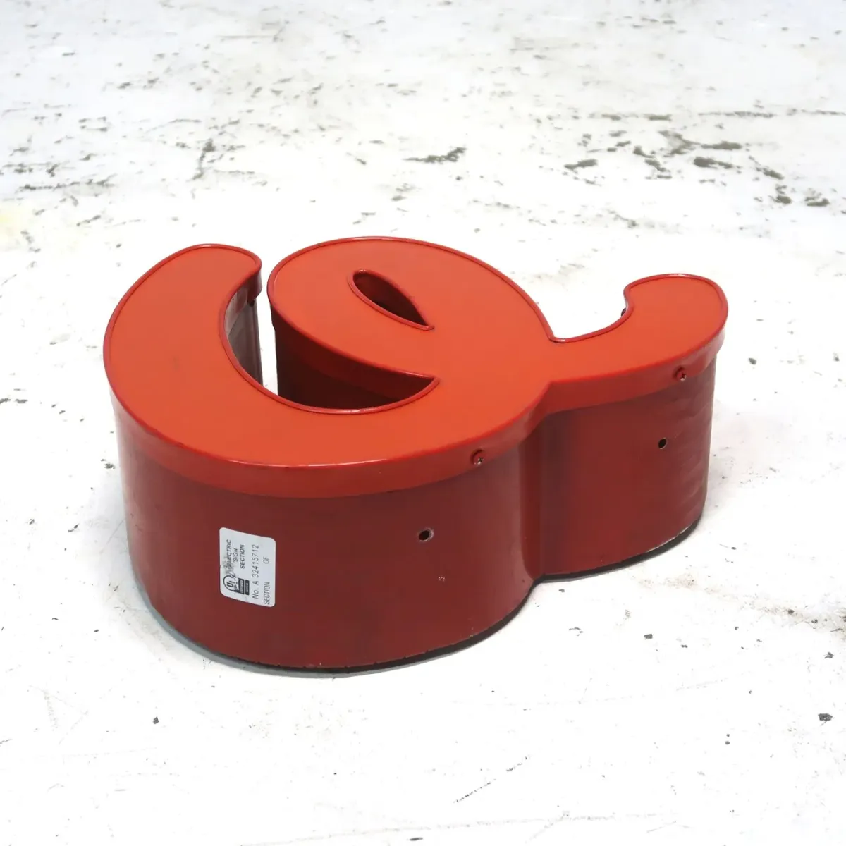 ビンテージ レターサイン o