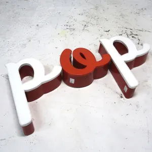 ビンテージ レターサイン o