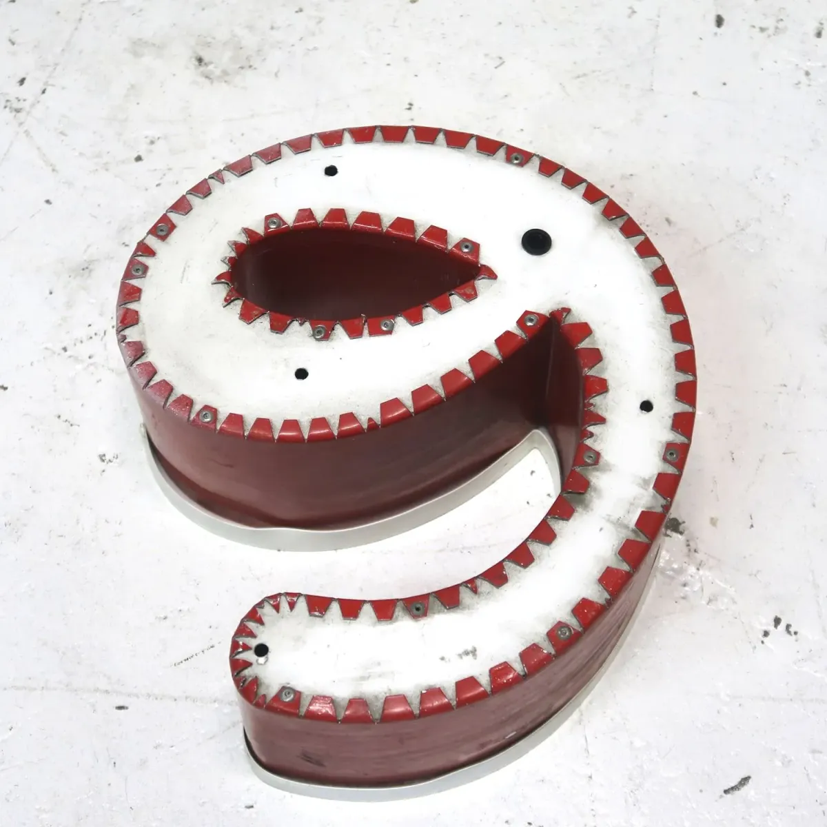 ビンテージ レターサイン e