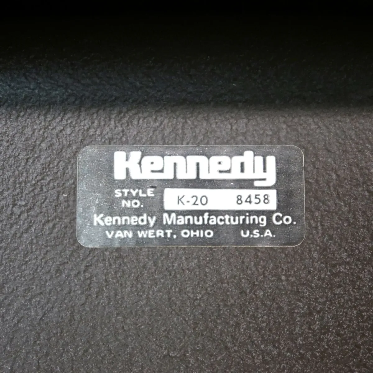 Kennedy ビンテージ ツールボックス