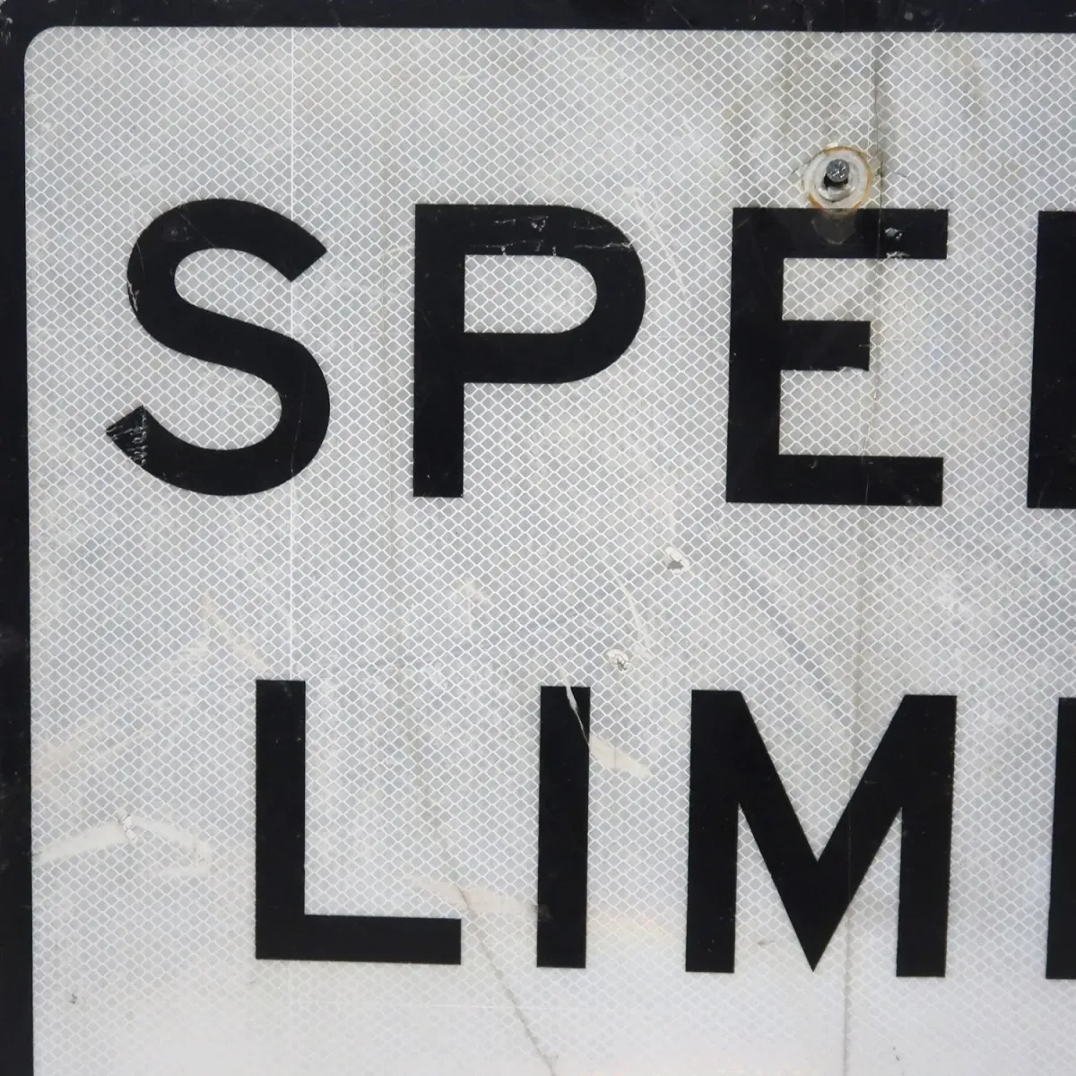 SPEED LIMIT 35 ロードサイン