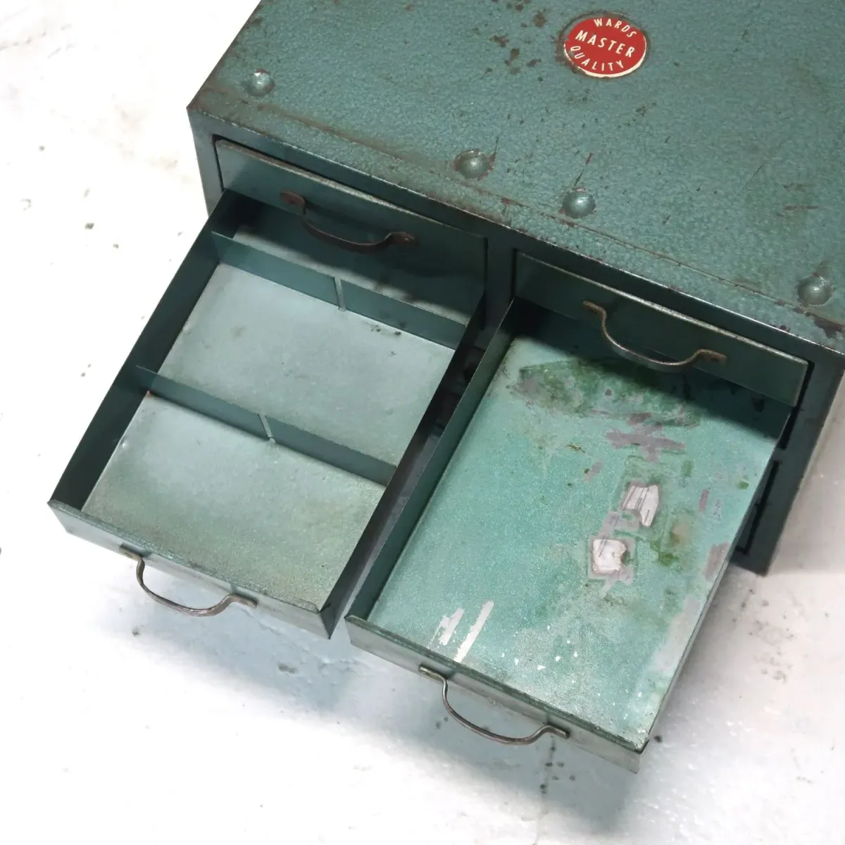 WARDS MASTER QUALITY ビンテージ パーツキャビネット