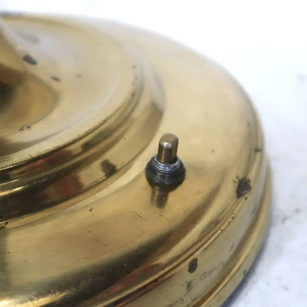 アンティーク ファイバーシェード フロアランプ