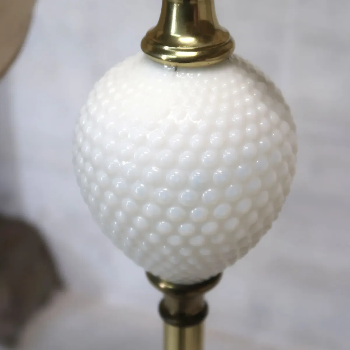 アンティーク ファイバーシェード フロアランプ