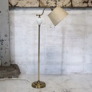 アンティーク ファイバーシェード フロアランプ