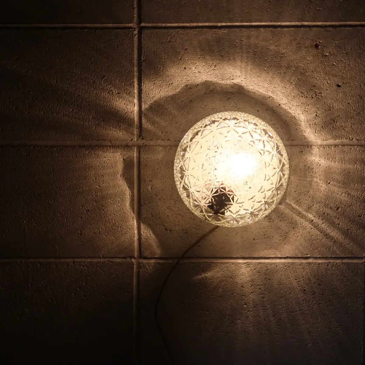 ガラスシェード シーリングランプ