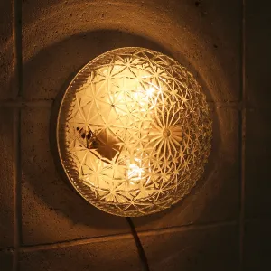 ガラスシェード シーリングランプ 2灯