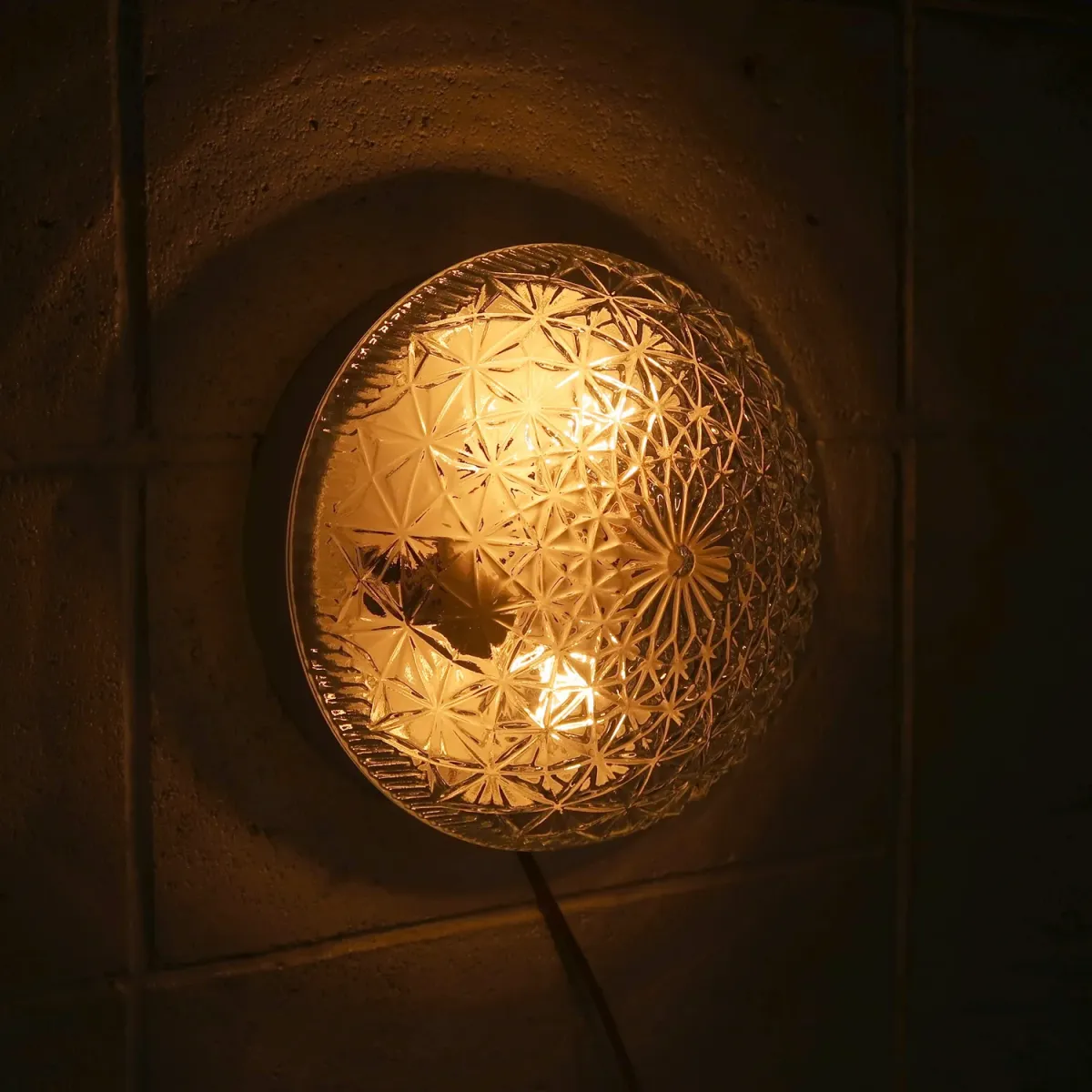 ガラスシェード シーリングランプ 2灯