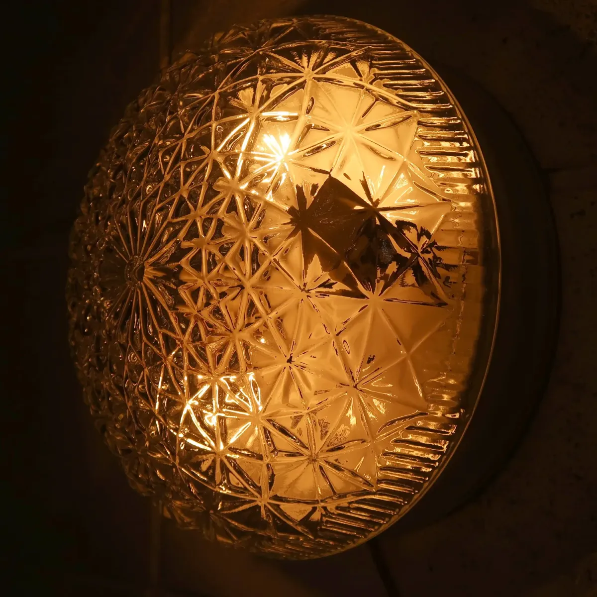 ガラスシェード シーリングランプ 2灯