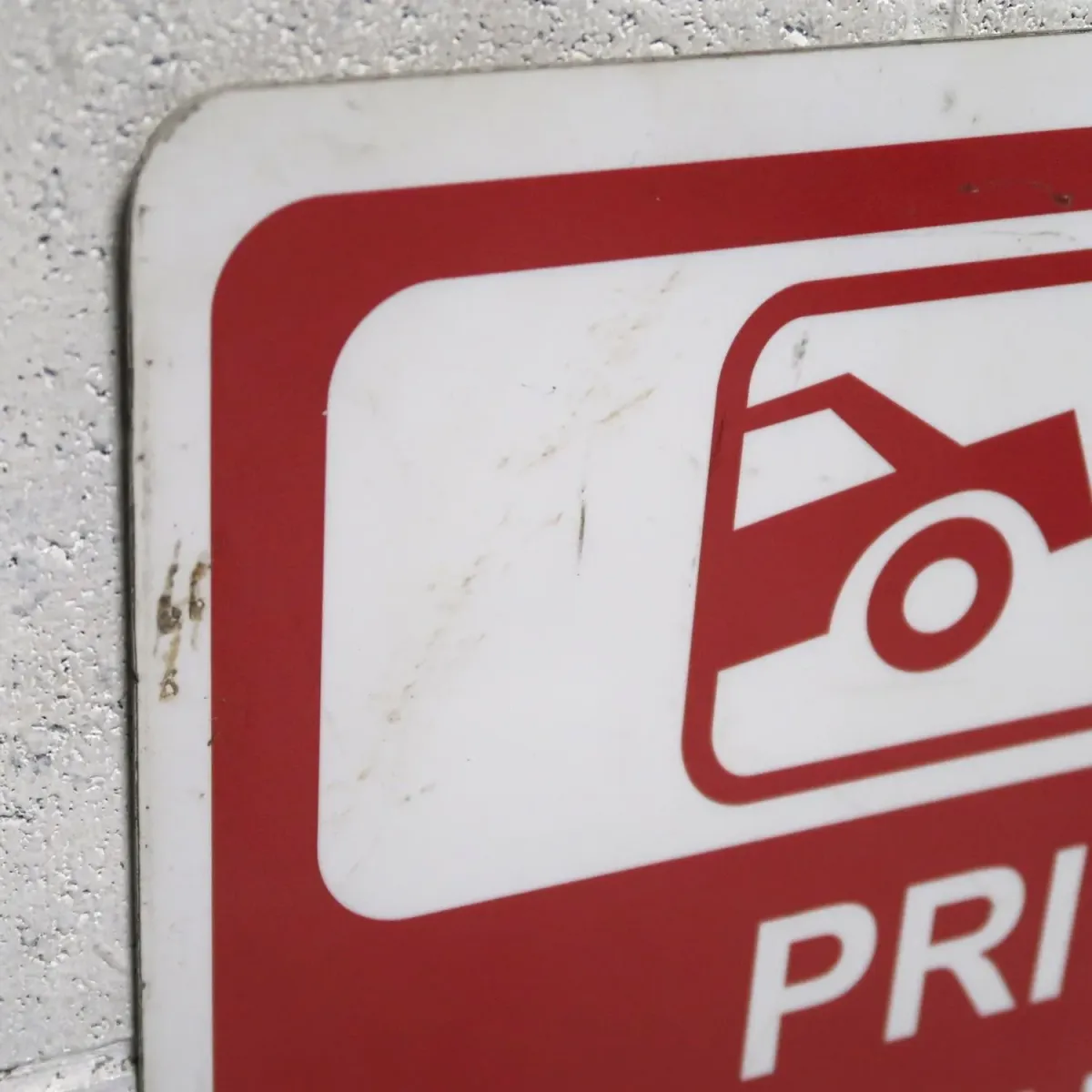 ロードサイン PRIVATE PARKING ONLY