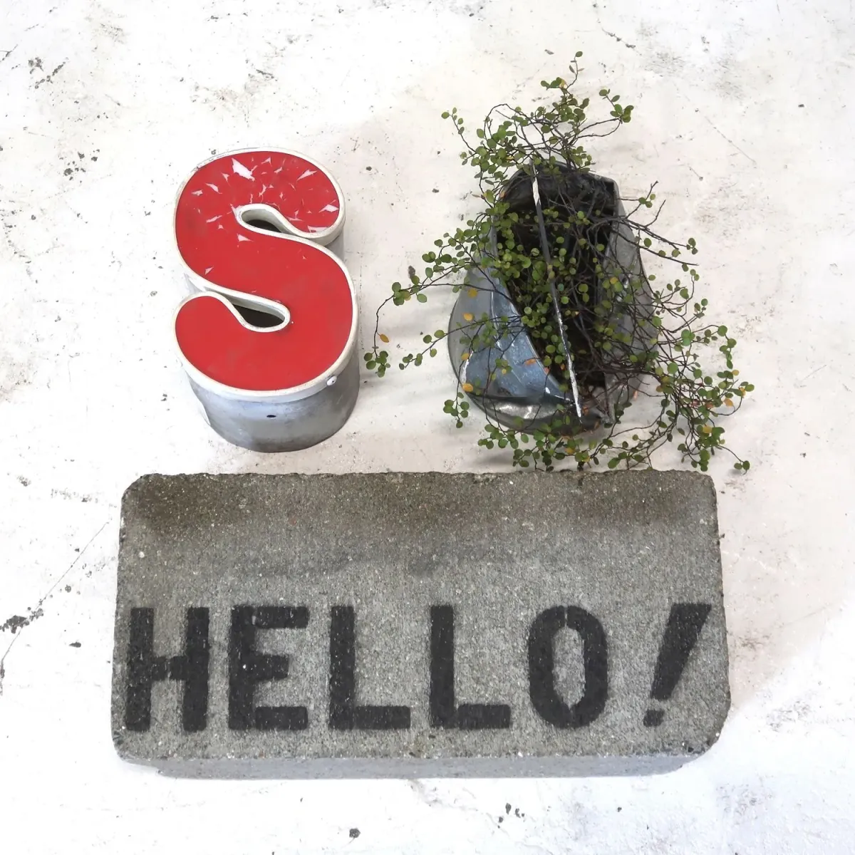 ビンテージ レターサイン ミニサイズ S