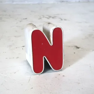 ビンテージ レターサイン ミニサイズ N